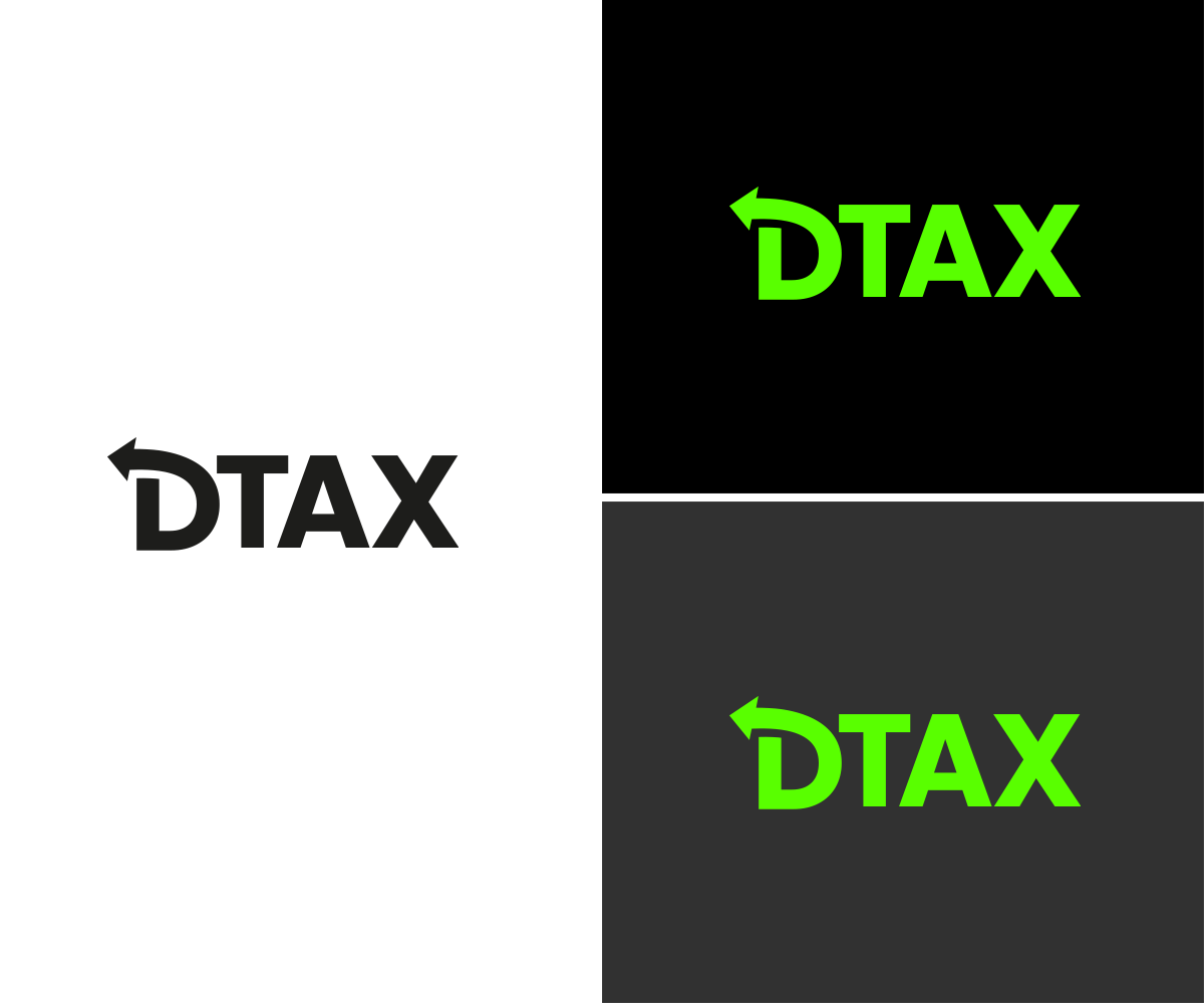 Diseño de Logo por Andrés Sebastián para Dtax | Diseño #27480204