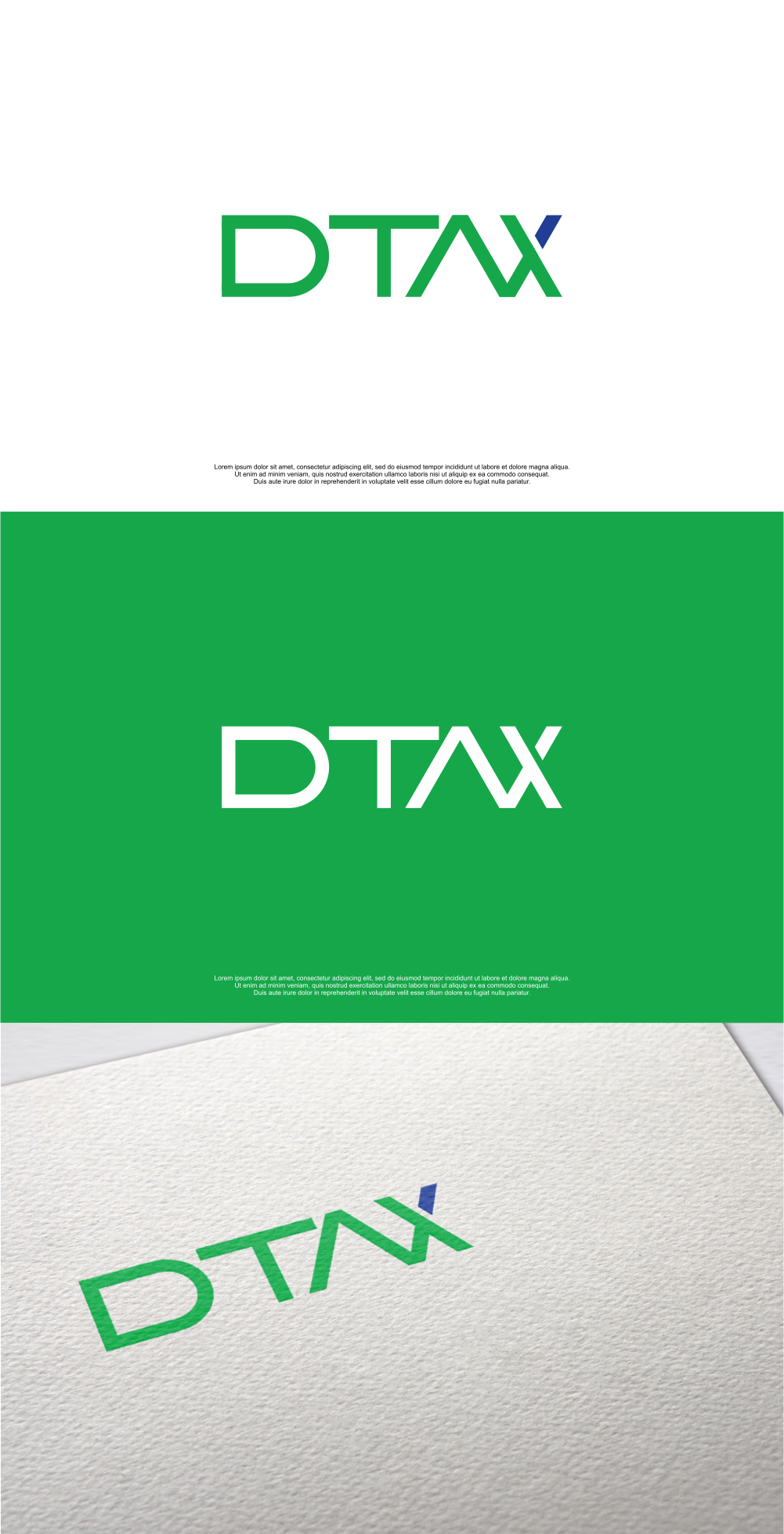 Diseño de Logo por MASH Std para Dtax | Diseño #27464706