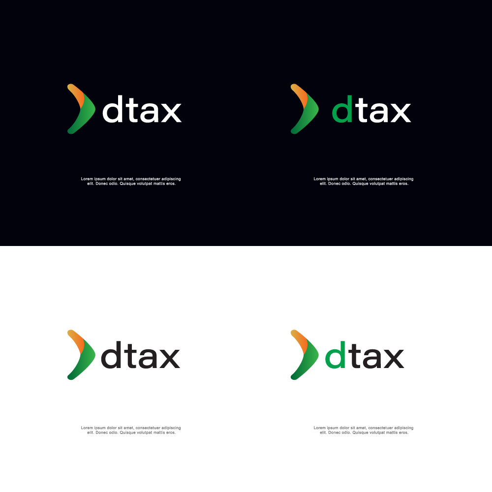 Logo Design by kecebong 007 for Dtax | Design: #27716597