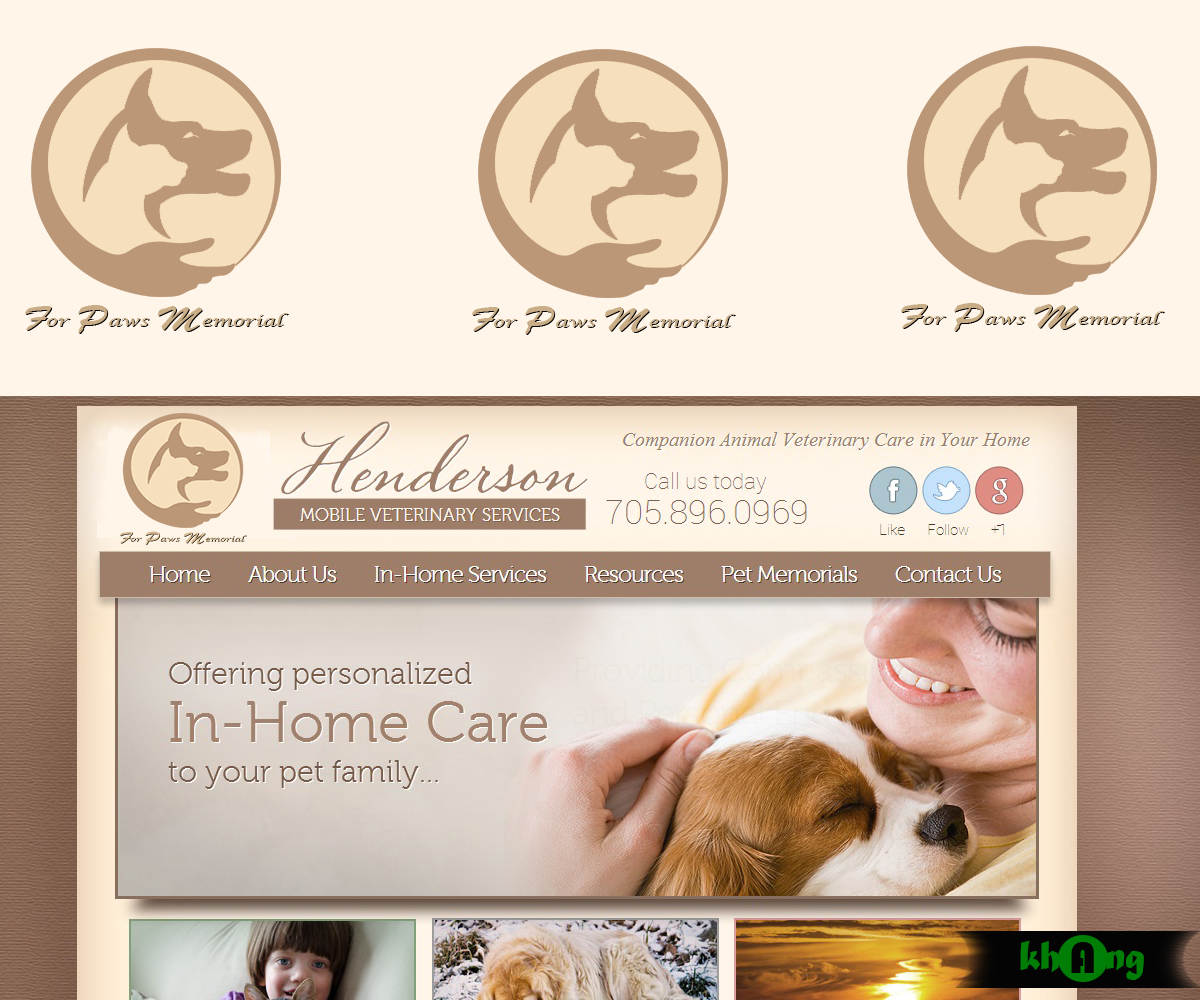 Logo Design by khAng for For Paws Memorial | Design #3068504