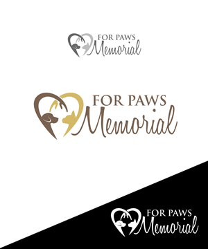 Logo Design by StudioD™ for For Paws Memorial | Design: #3062038