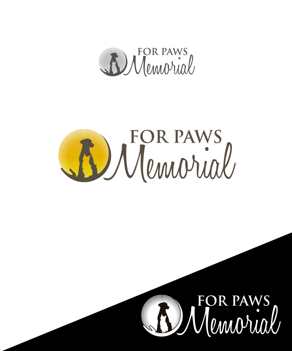 Logo Design by StudioD™ for For Paws Memorial | Design #3066396