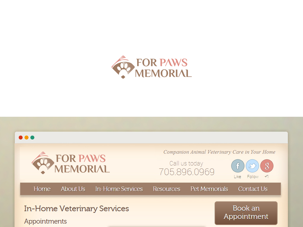 Design de Logo par damakyjr pour For Paws Memorial | Design #3105097