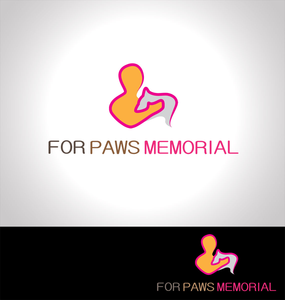 Logo Design by Justin E for For Paws Memorial | Design #3071083