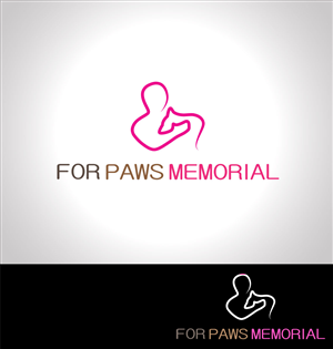 Logo Design by Justin E for For Paws Memorial | Design: #3071086