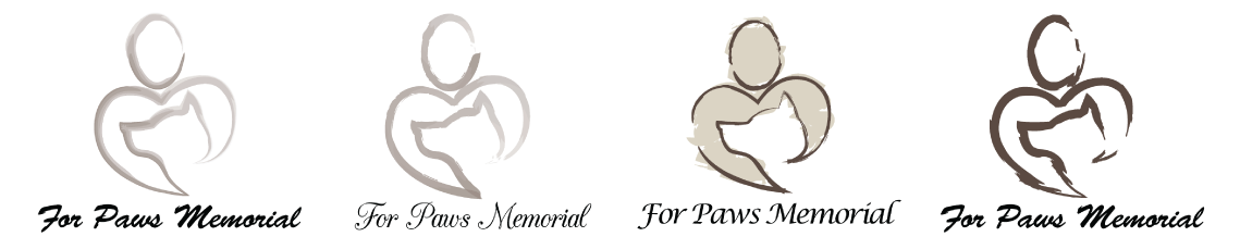 Logo Design by russelpnoi for For Paws Memorial | Design #3075046