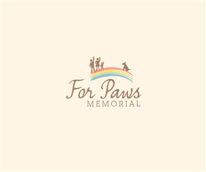 Logo Design by Buck Tornado for For Paws Memorial | Design: #3080273