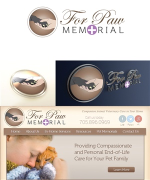 Design de Logo par DraganDesign pour For Paws Memorial | Design : #3065621