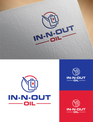 In-N-Out Oil | Logo Design by Sarah Graphic