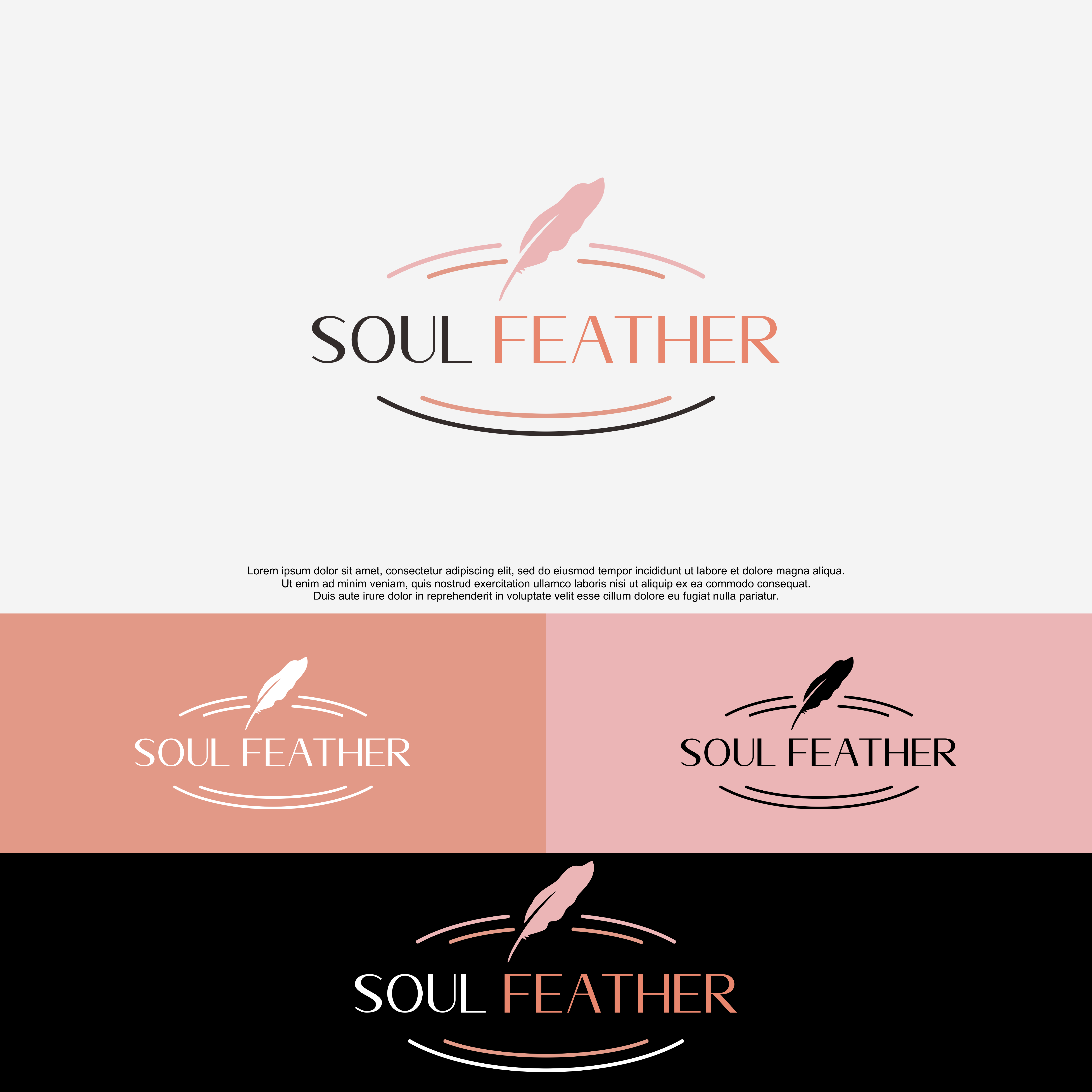 Logo-Design von QILLASOFT-Design für Soul Feather | Design #27468292