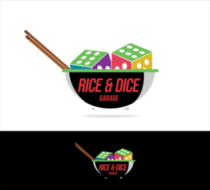 Logo Design by kgraphics2011 for Rice & dice  | Design #27464979