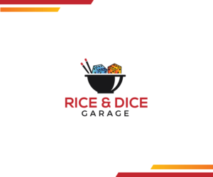 Logo Design by ecorokerz for Rice & dice  | Design: #27465104