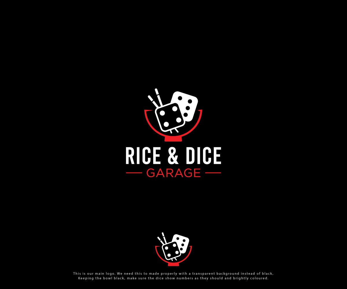 Diseño de Logo por ecorokerz para Rice & dice  | Diseño #27466484