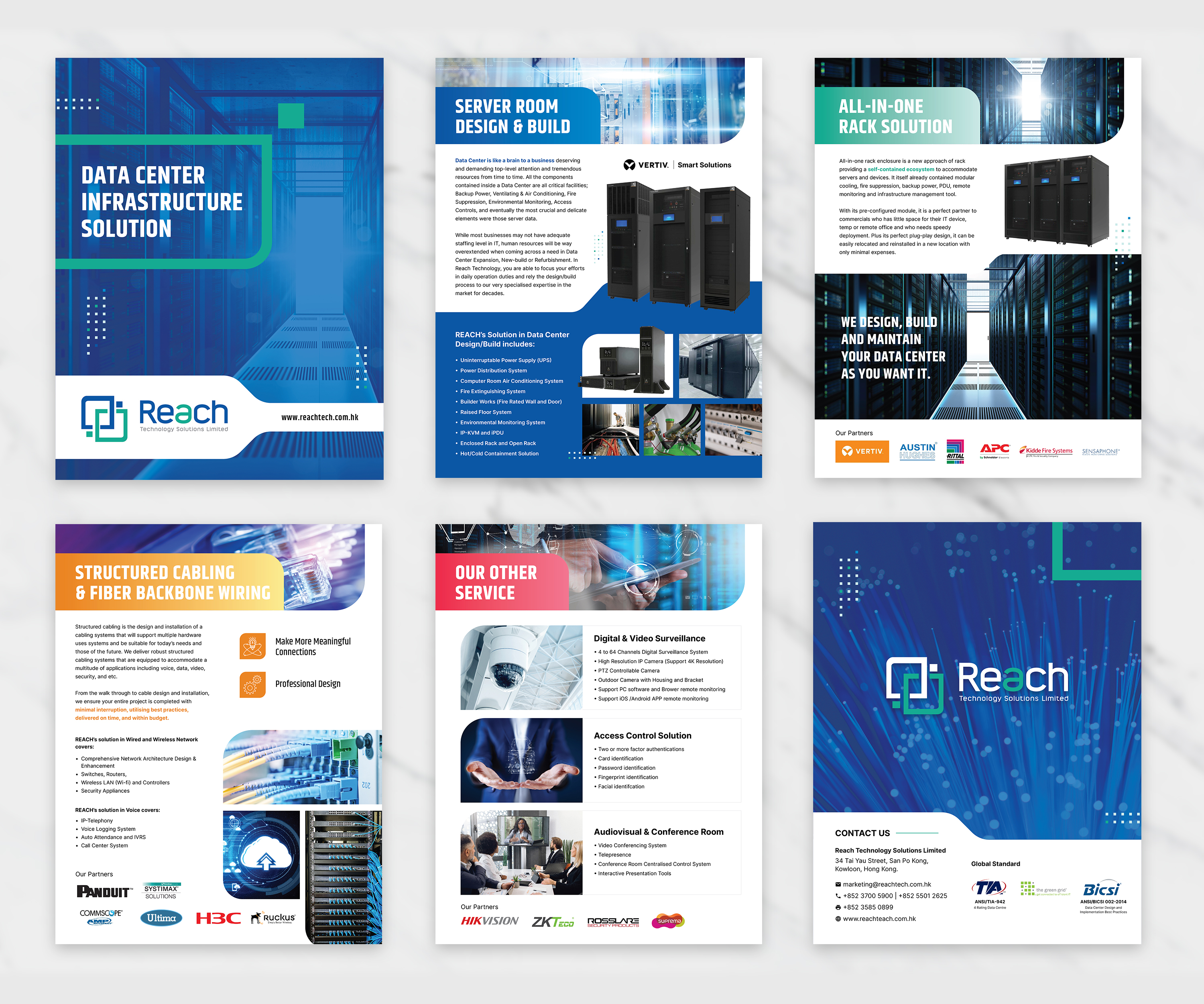 Design de Brochure par sun_design pour Reach Technology Solutions Limited | Design #27535057