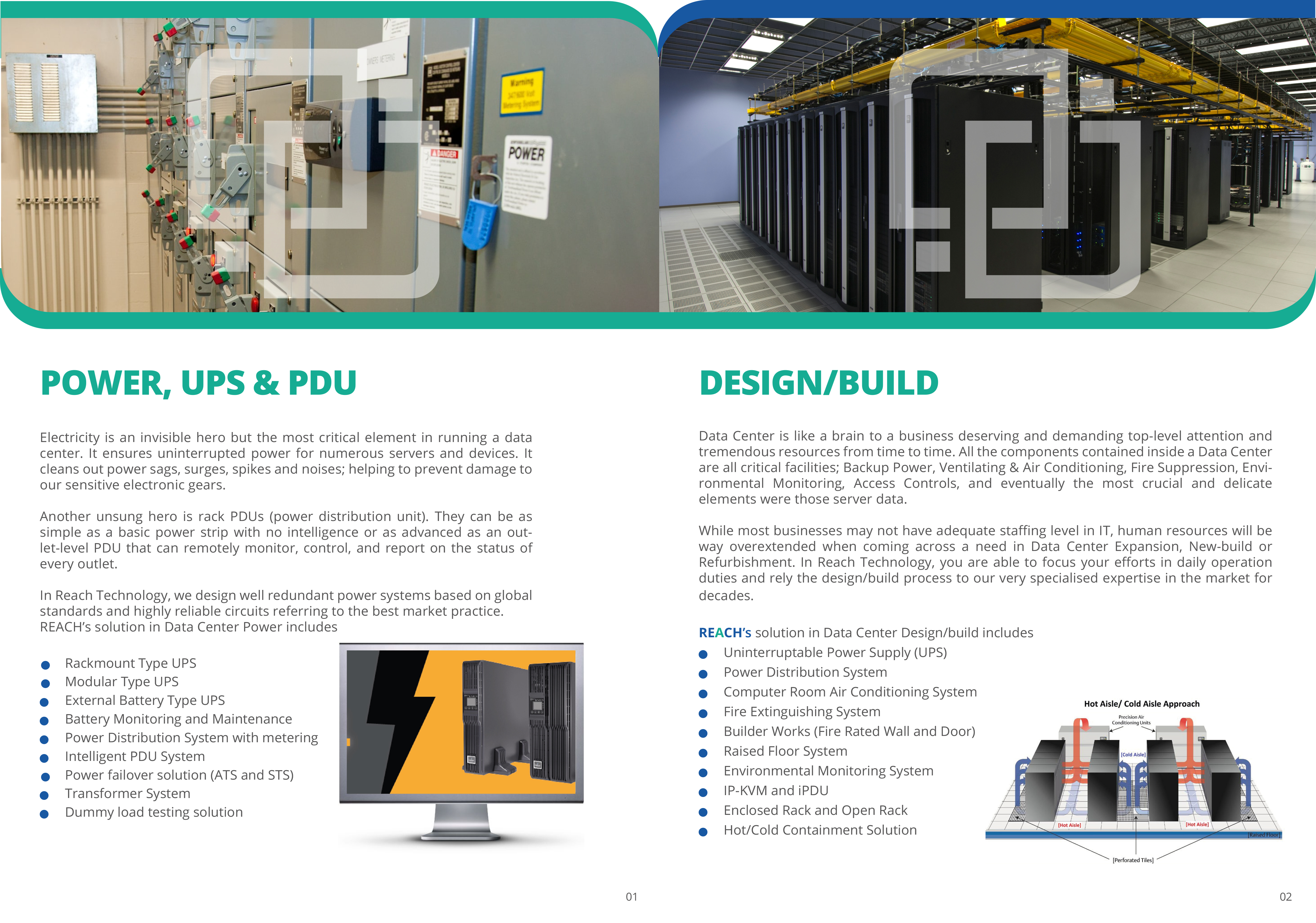 Brochure Design by Shabnum Khan for Reach Technology Solutions Limited | Design #27487593