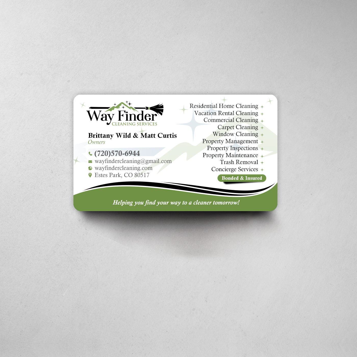 Business Card Design by chandrayaan.creative for this project | Design: #27509113