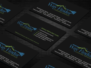 Business card - house cleaning company | Business Card Design by DesignShout