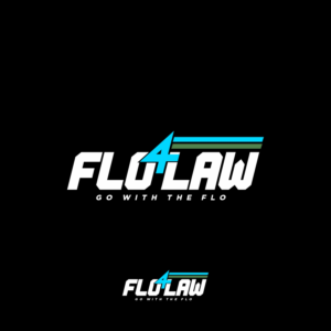 Flo4Law, Go With The Flo | Logo Design by B8