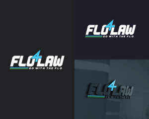 Flo4Law, Go With The Flo | Logo-Design von Atec