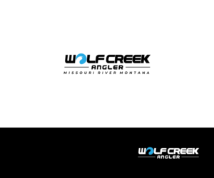 Wolf Creek Angler Missouri River Montana | Design de Logo par aglaronde23