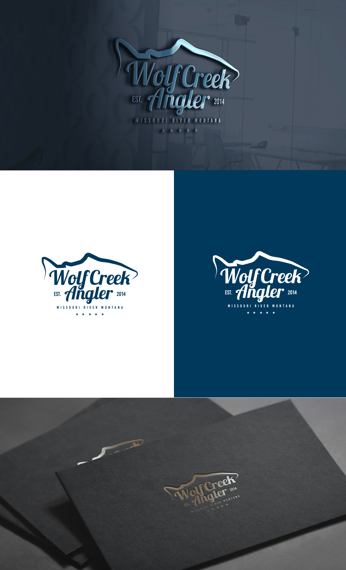 Diseño de Logo por GLDesigns para Iron Fly Outfitting LLC  | Diseño #27469051