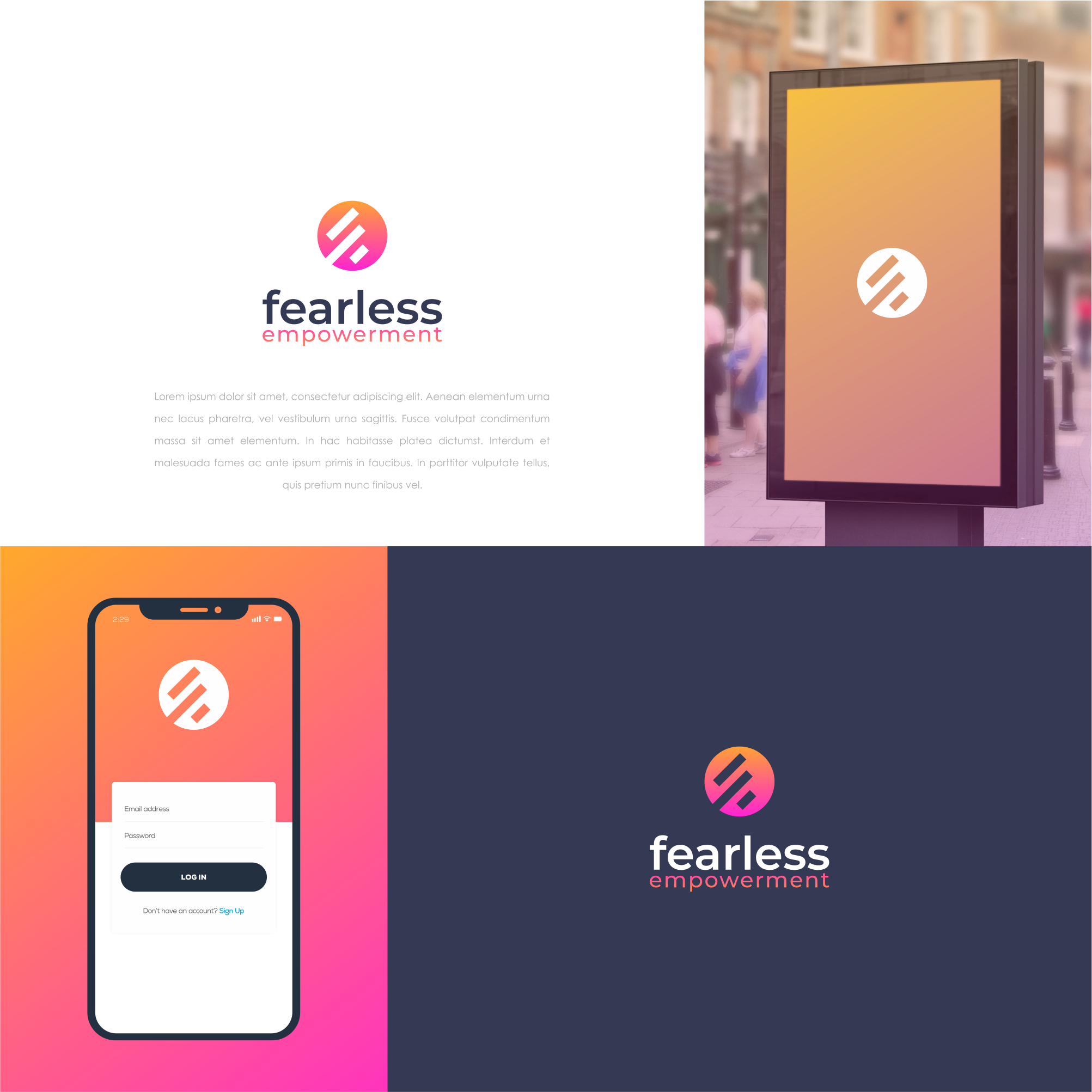 Logo Design by sonimaulana.dc for Fearless Empowerment | Design #27485405