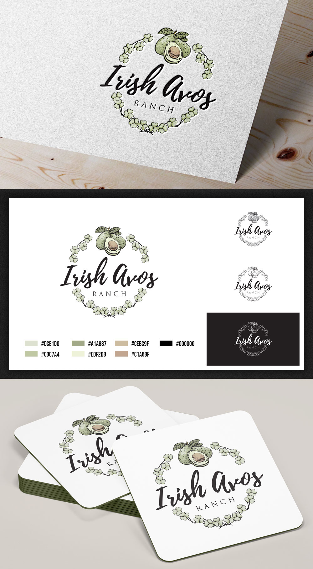 Logo Design by syanagawa for Irish Avos Ranch | Design #27477518