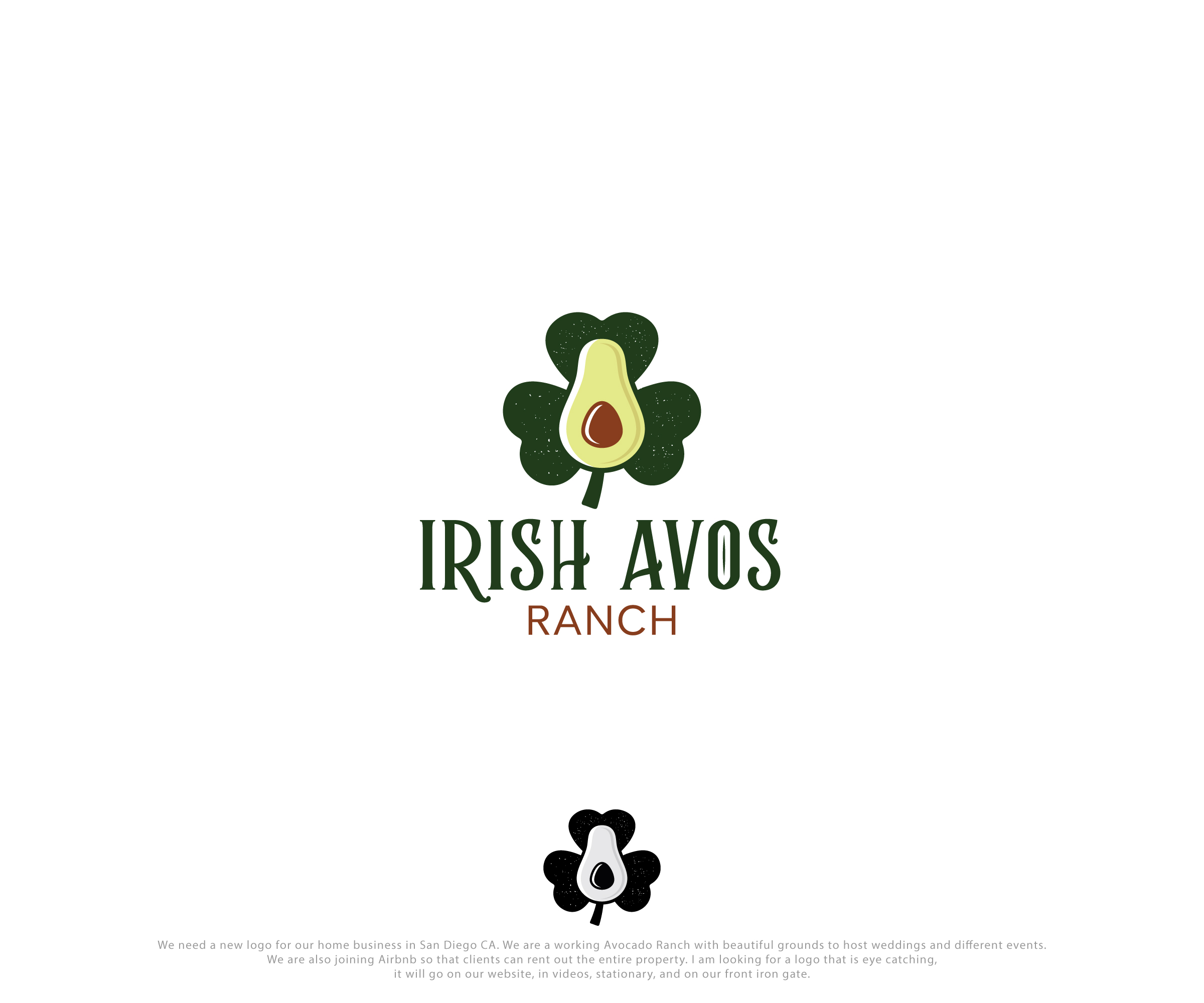 Design de Logo par ecorokerz pour Irish Avos Ranch | Design #27472243