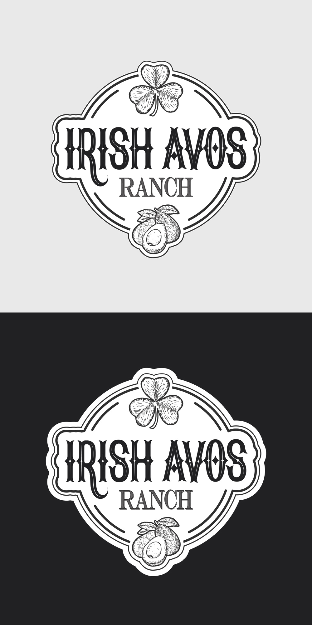 Diseño de Logo por EndorphineDigital para Irish Avos Ranch | Diseño #27479819