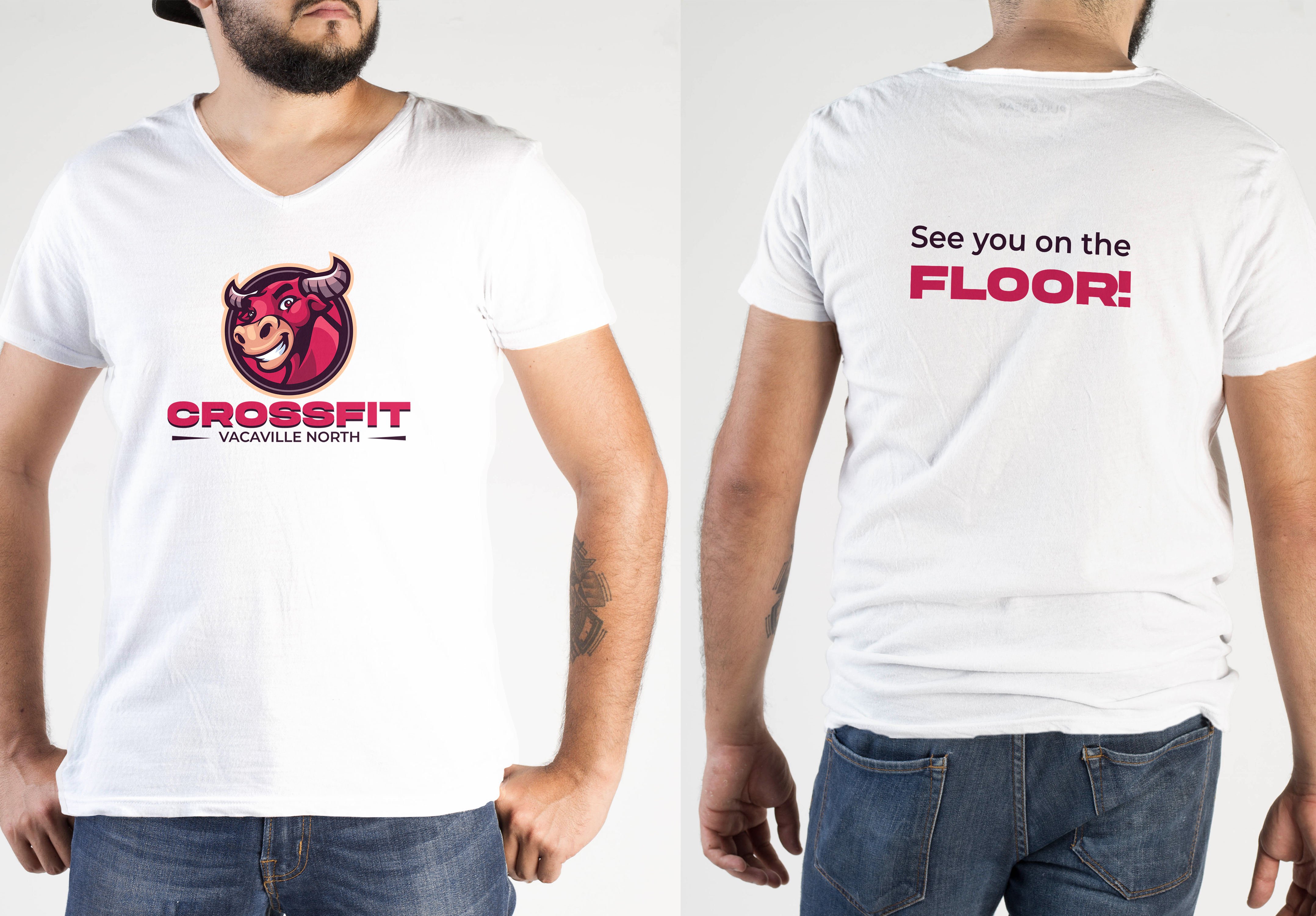 T-shirt Design by muhammad hamza 6 for CrossFit Vacaville North | Design #27469558