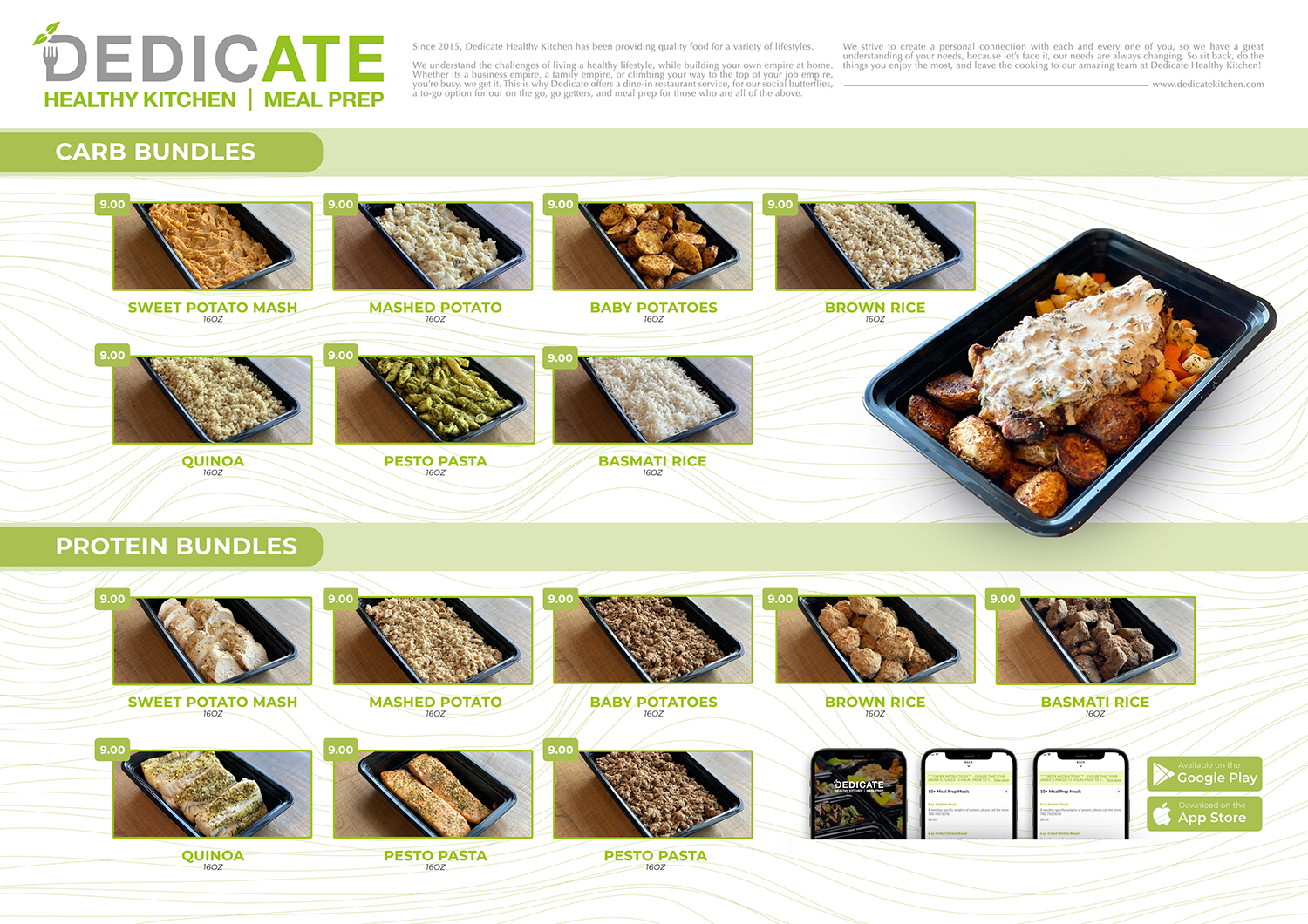 Flyer Design by mrmrnjr for DEDICATE Healthy Kitchen | Design #27479571