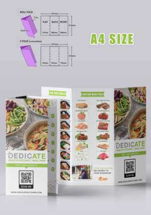 Design de Flyer par MadihDesign pour DEDICATE Healthy Kitchen | Design : #27477973