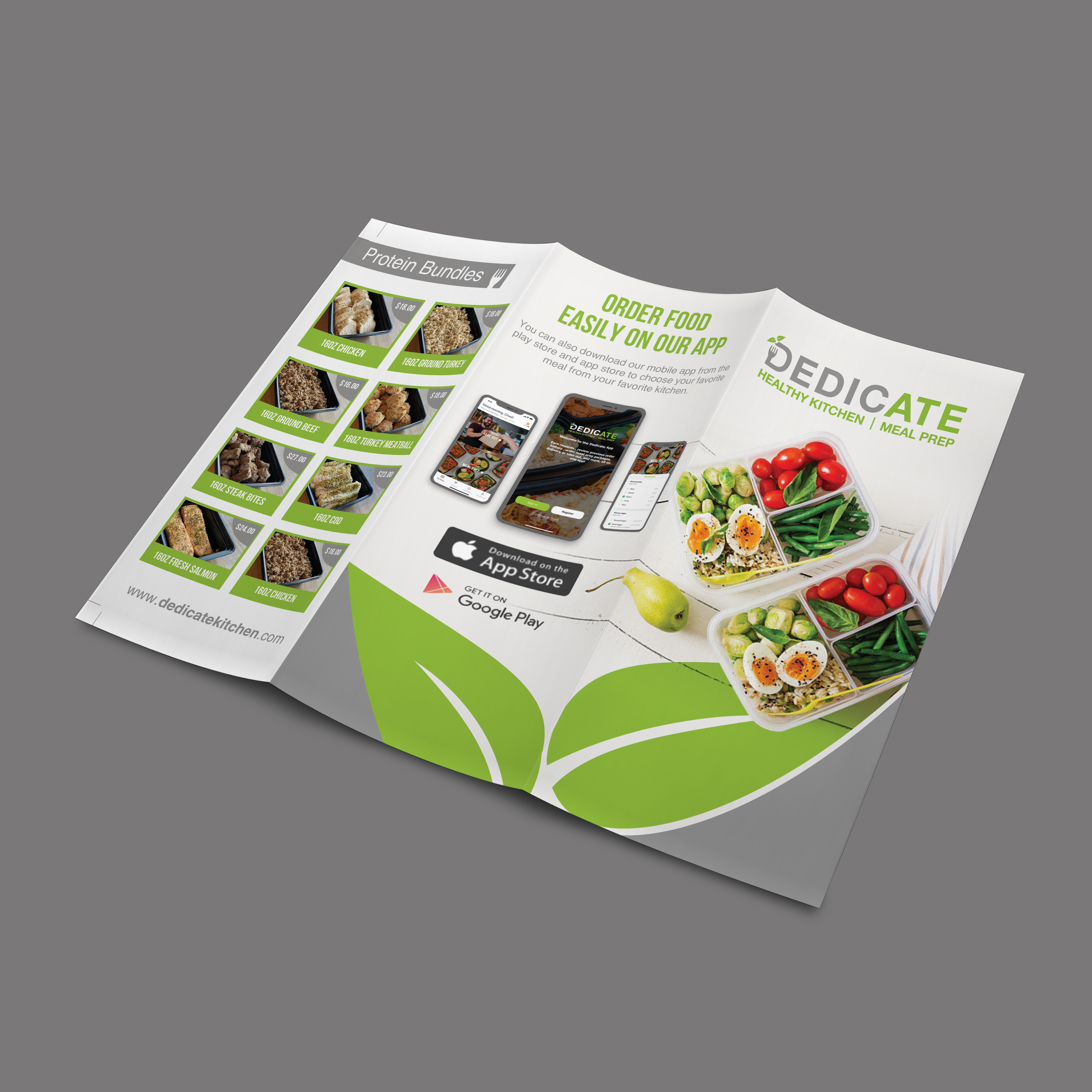 Design de Flyer par TuktukiShree pour DEDICATE Healthy Kitchen | Design #27471259