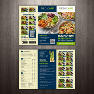 Design de Flyer par GraphicsGuru pour DEDICATE Healthy Kitchen | Design : #27483477