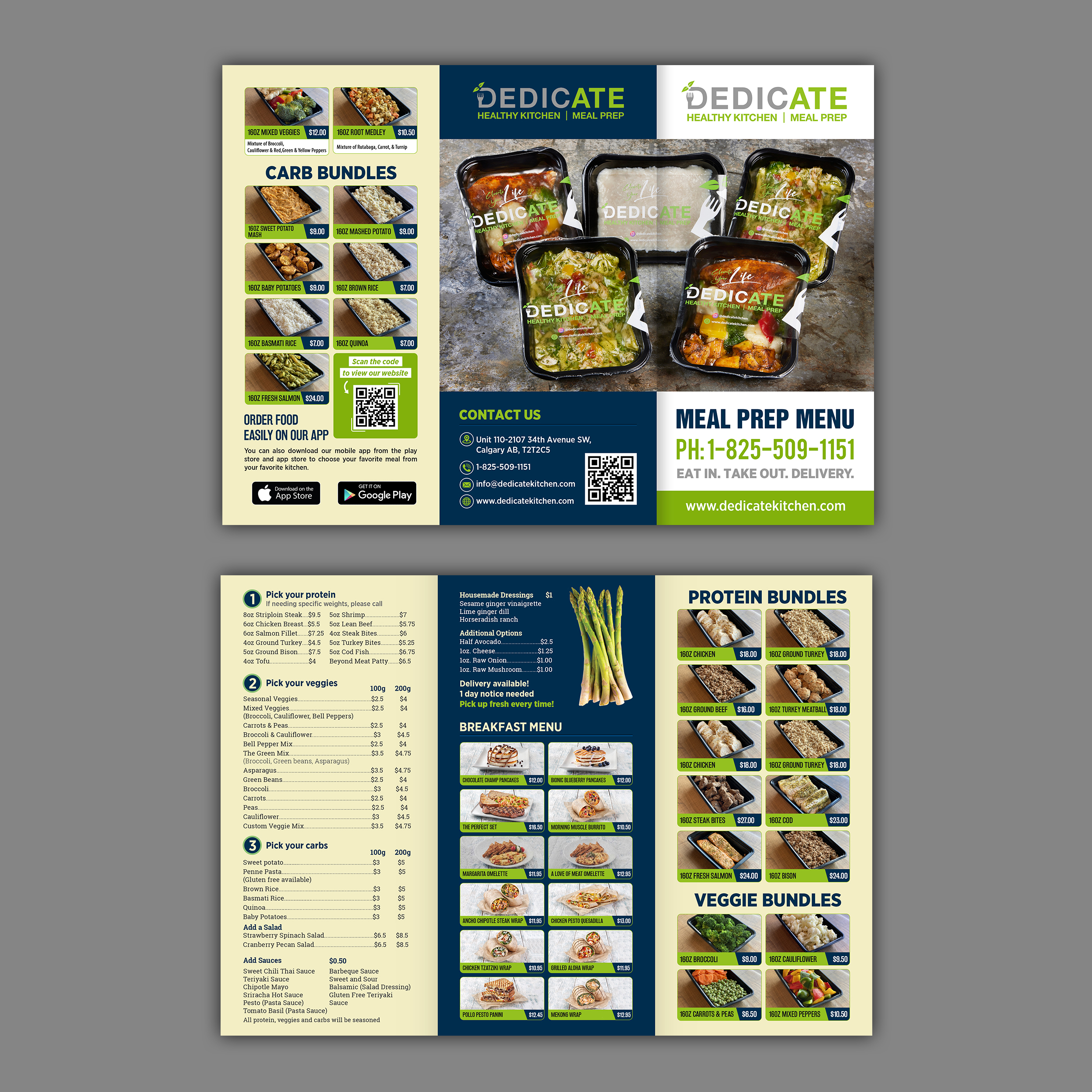 Flyer Design by GraphicsGuru for DEDICATE Healthy Kitchen | Design #27500248