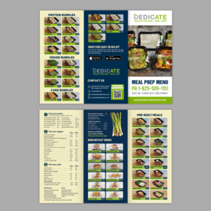 Design de Flyer par GraphicsGuru pour DEDICATE Healthy Kitchen | Design : #27516683