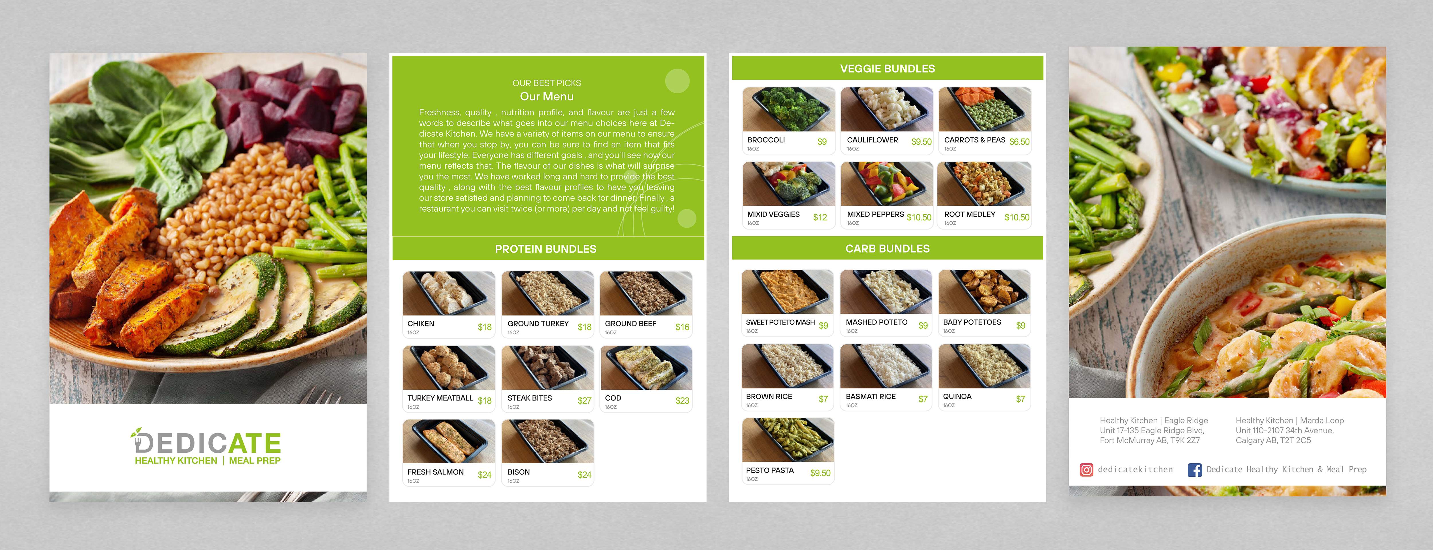 Flyer Design by Krmas for DEDICATE Healthy Kitchen | Design #27472581