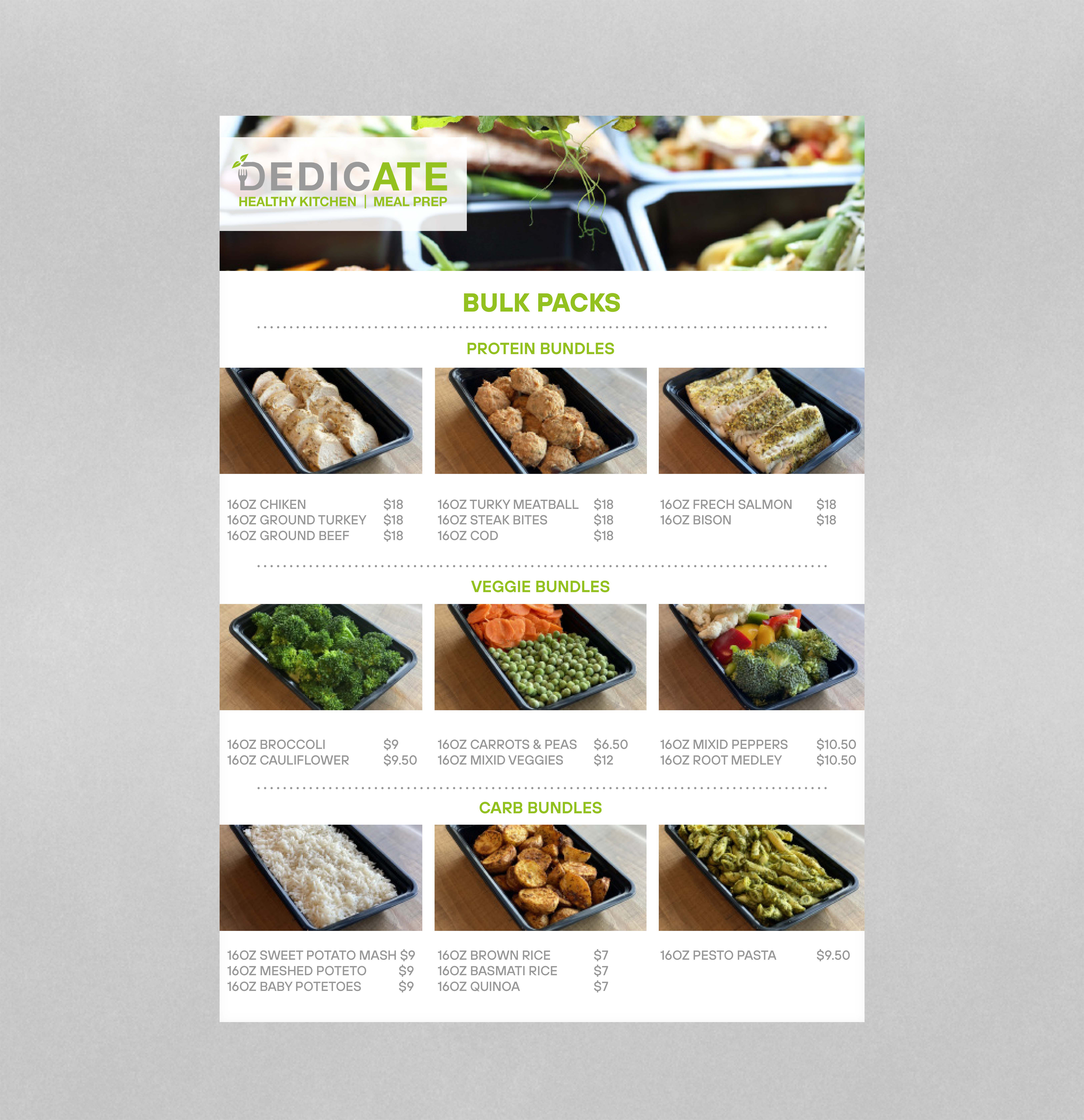 Design de Flyer par Krmas pour DEDICATE Healthy Kitchen | Design #27472583