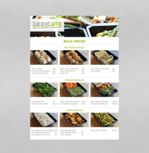Design de Flyer par Krmas pour DEDICATE Healthy Kitchen | Design : #27472583