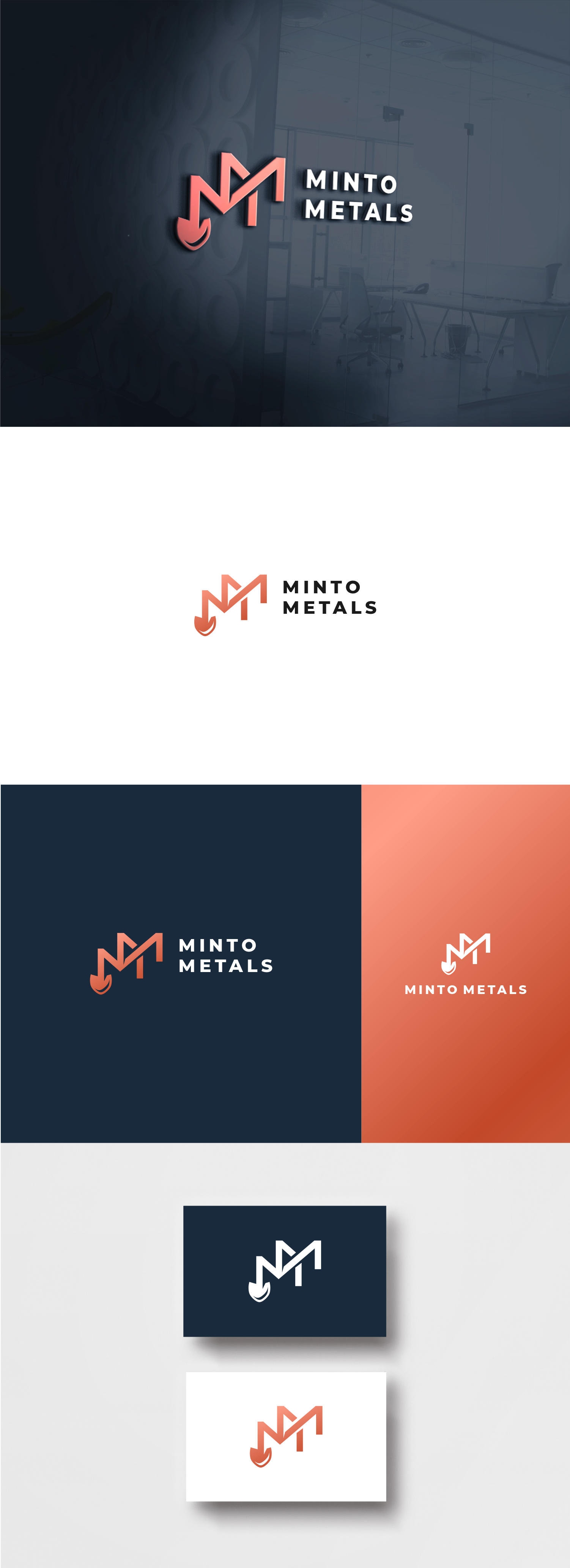 Logo Design by Omee for Minto Metals | Design #27502744