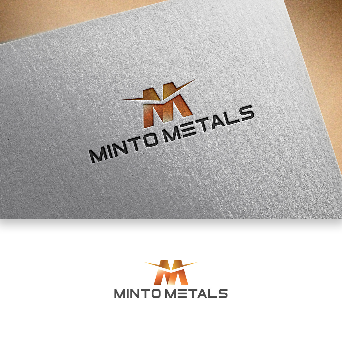 Logo Design by DesignDUO for Minto Metals | Design #27495385
