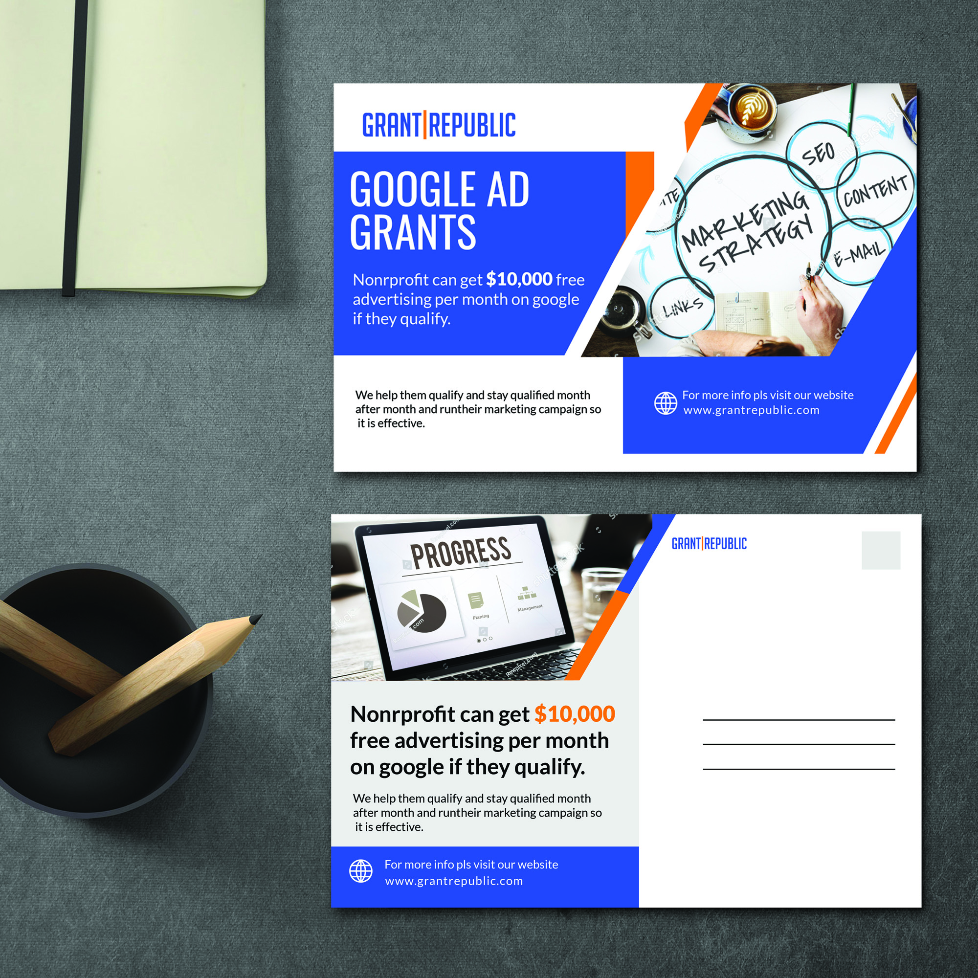Design de Carte Postale par aspiremedia pour ce projet | Design #27474542