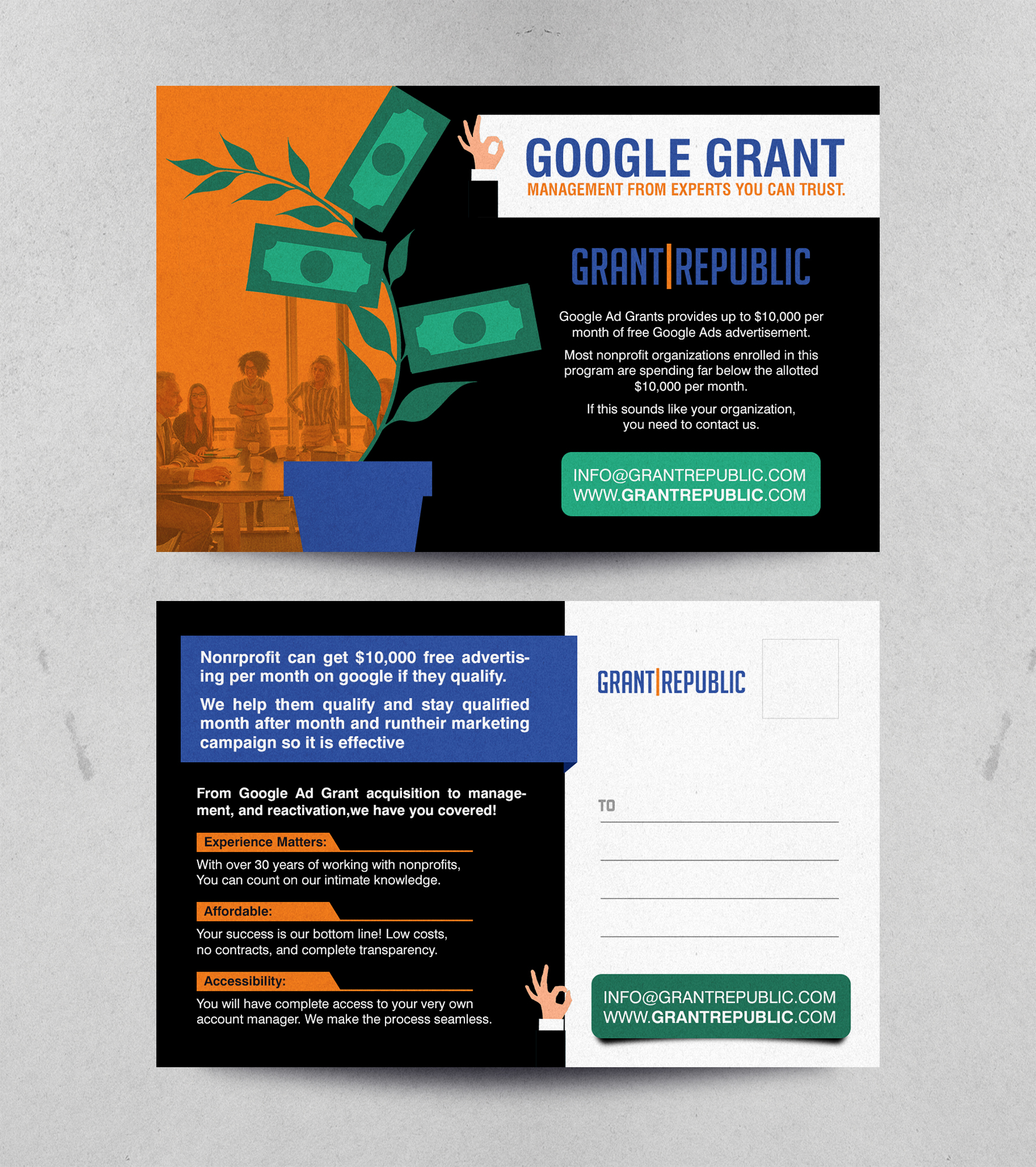 Postcard Design by chandrayaan.creative for this project | Design #27491400