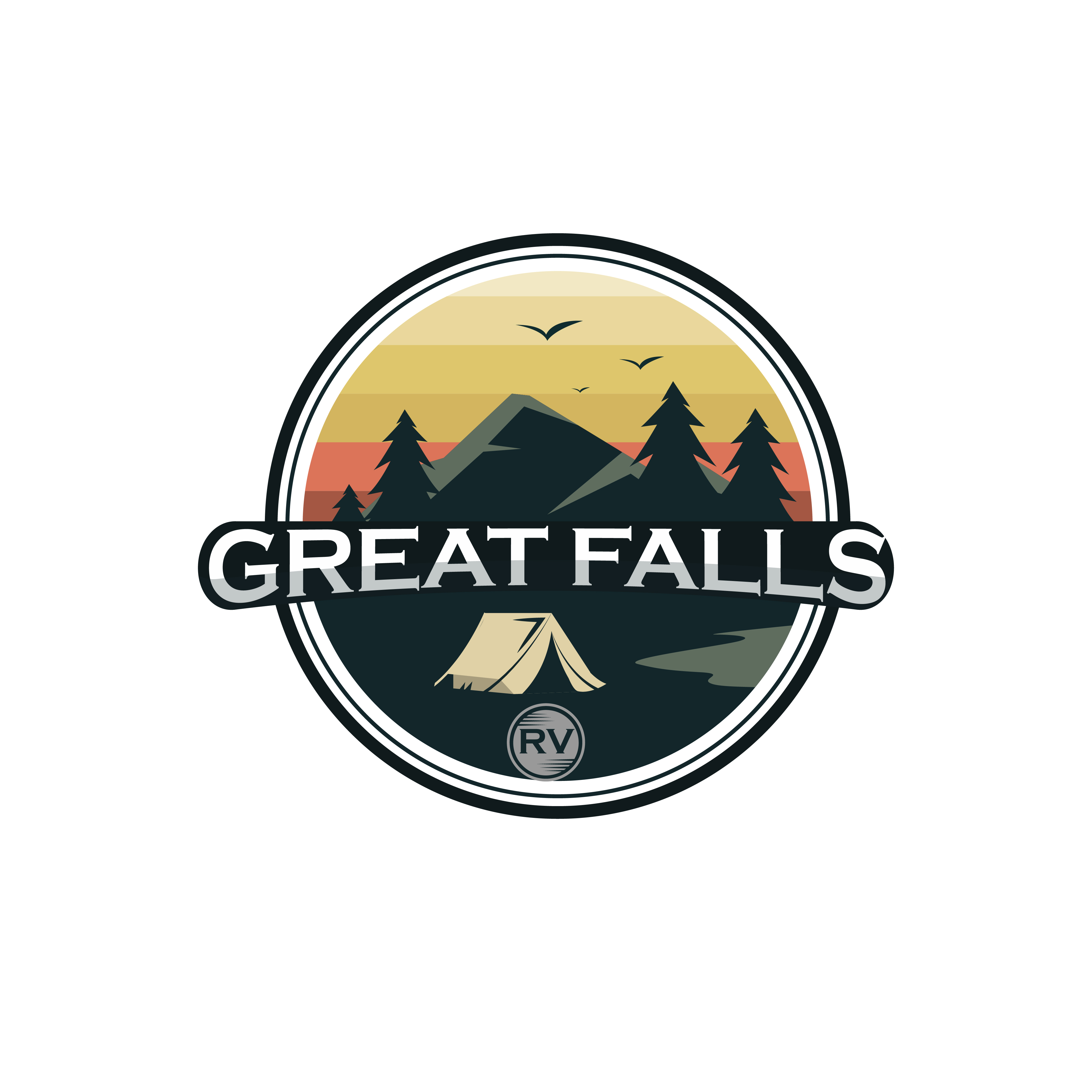 Logo Design by farady for Great Falls RV | Design #27474439