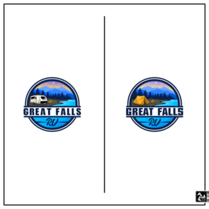Logo Design by Origami visual for Great Falls RV | Design: #27472294
