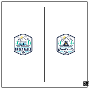 Logo Design by Origami visual for Great Falls RV | Design: #27477555