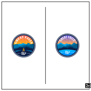 Logo Design by Origami visual for Great Falls RV | Design: #27482676