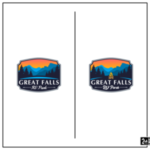Logo Design by Origami visual for Great Falls RV | Design: #27511789