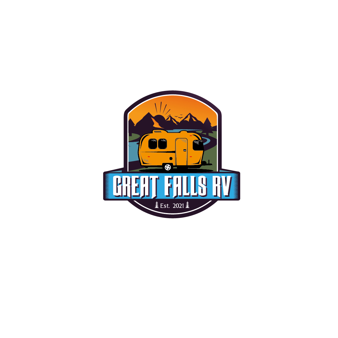 Design de Logo par creativeDAGA pour Great Falls RV | Design #27475553