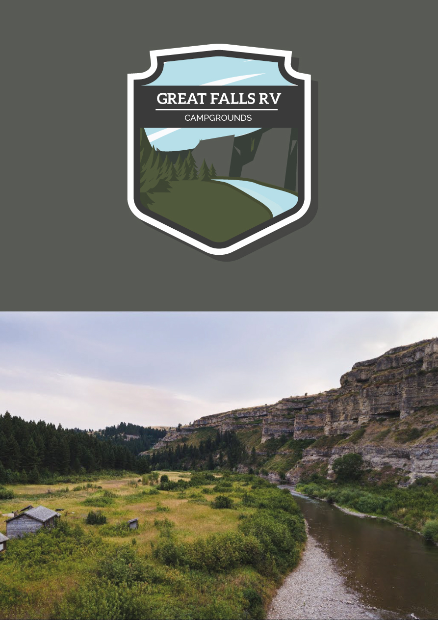 Logo Design by Norman Pavelic for Great Falls RV | Design #27475093